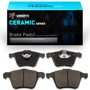 Volvo XC90 Brake Pads - Front - R1 Concepts - Ceramic - `03-`09